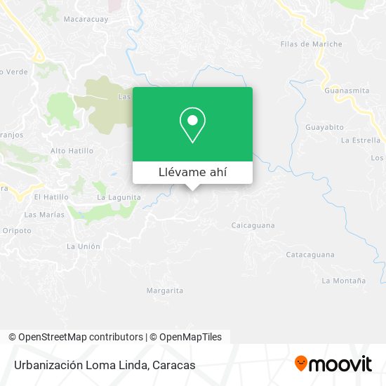 Mapa de Urbanización Loma Linda