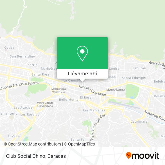 Cómo llegar a Club Social Chino en Miranda en Autobús o Metro?