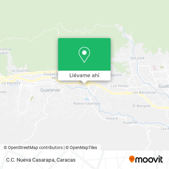 Mapa de C.C. Nueva Casarapa