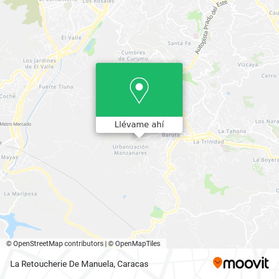 Mapa de La Retoucherie De Manuela