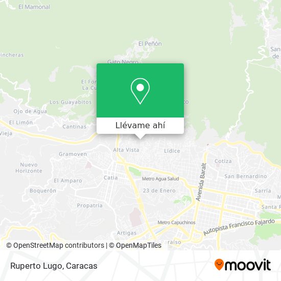 Mapa de Ruperto Lugo