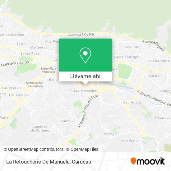Mapa de La Retoucherie De Manuela