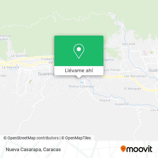 Mapa de Nueva Casarapa