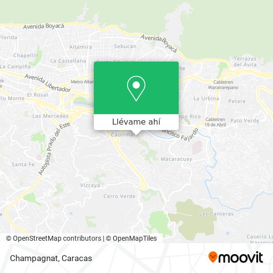 Mapa de Champagnat