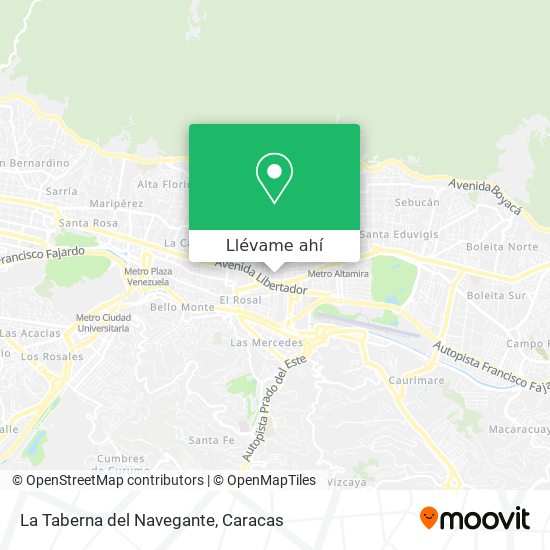 Mapa de La Taberna del Navegante