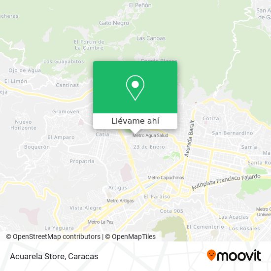 Mapa de Acuarela Store