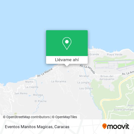 Mapa de Eventos Manitos Magicas