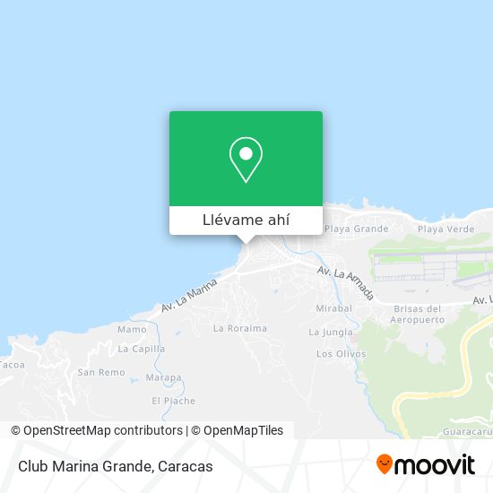 Mapa de Club Marina Grande