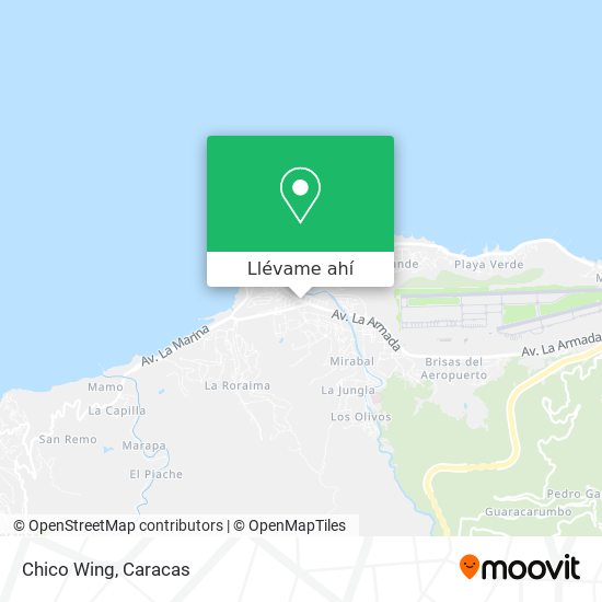 Mapa de Chico Wing