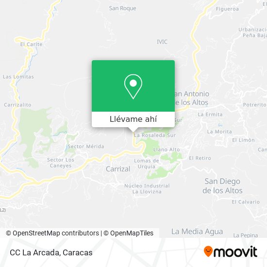 Mapa de CC La Arcada