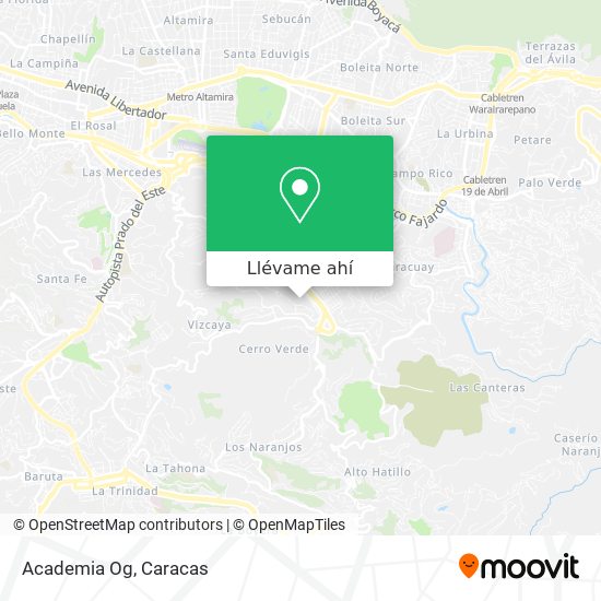 Mapa de Academia Og