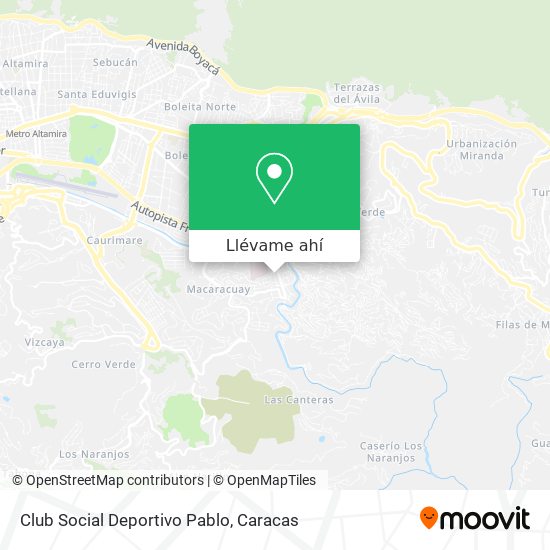 Mapa de Club Social Deportivo Pablo