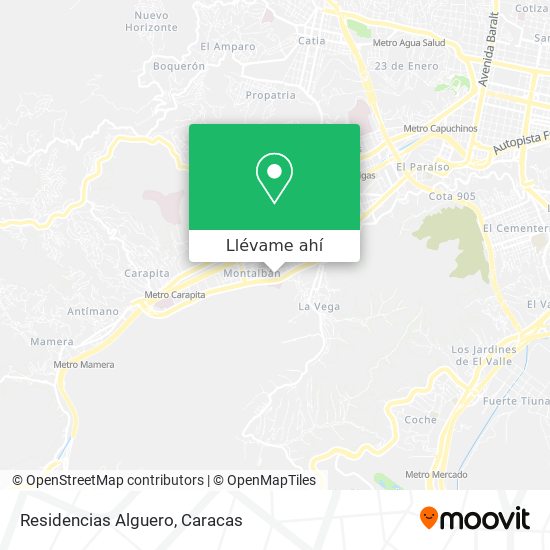 Mapa de Residencias Alguero