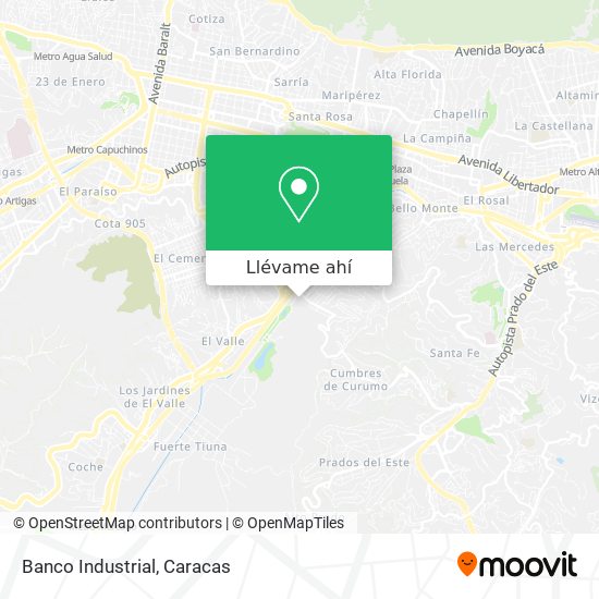 Mapa de Banco Industrial