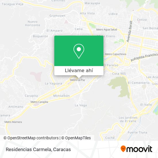 Mapa de Residencias Carmela