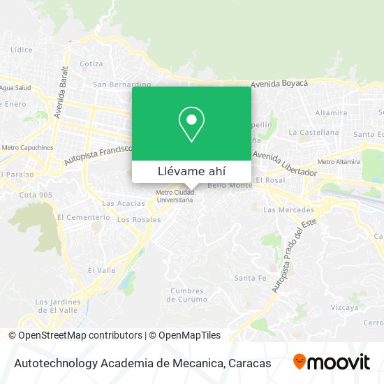 Mapa de Autotechnology Academia de Mecanica