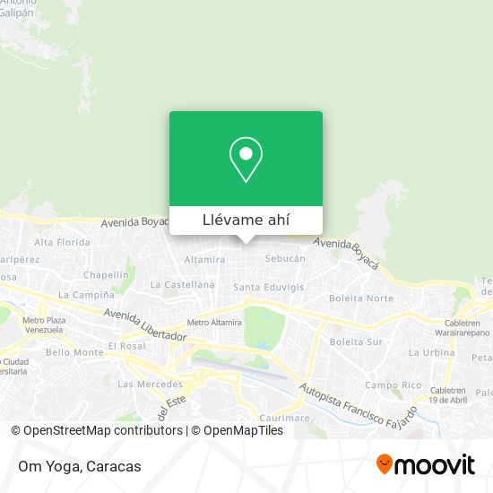 Mapa de Om Yoga