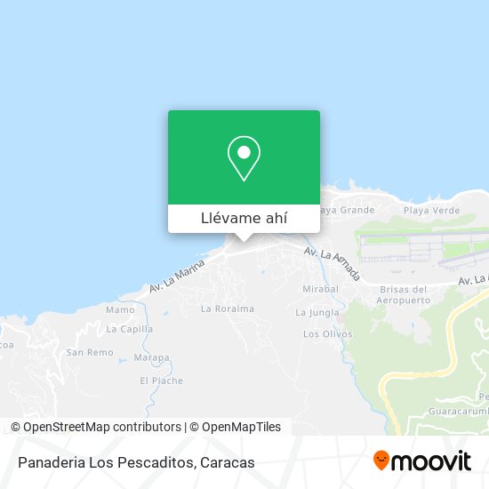 Mapa de Panaderia Los Pescaditos