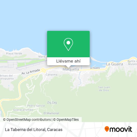 Mapa de La Taberna del Litoral