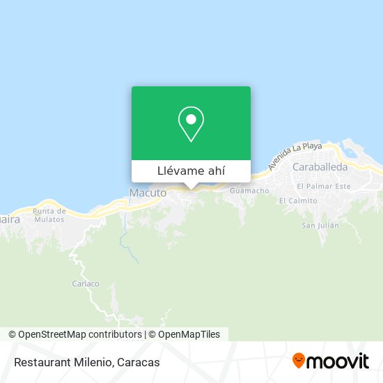 Mapa de Restaurant Milenio