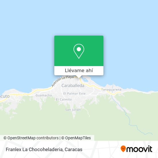 Mapa de Franlex La Chocoheladeria