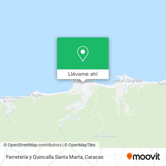 Mapa de Ferreteria y Quincalla Santa Marta