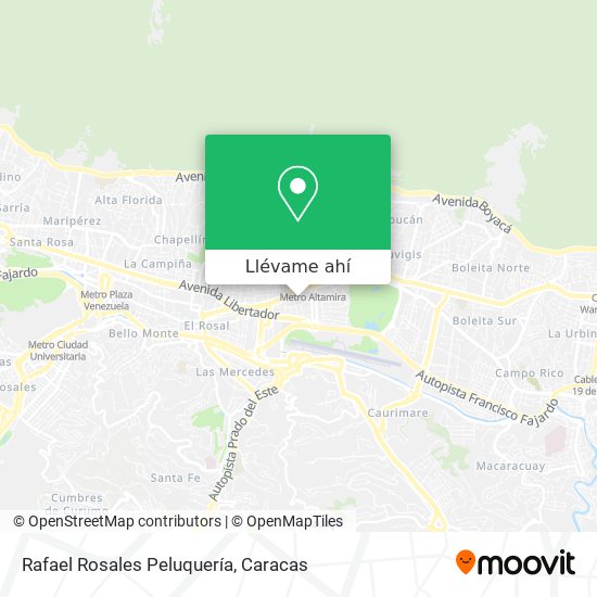 Mapa de Rafael Rosales Peluquería
