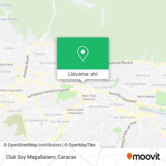 Mapa de Club Soy Magallanero