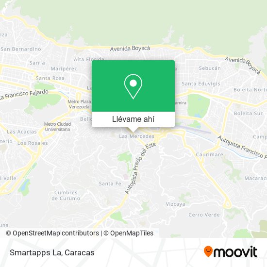 Mapa de Smartapps La