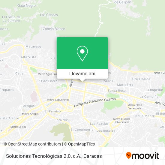 Mapa de Soluciones Tecnológicas 2.0, c.A.