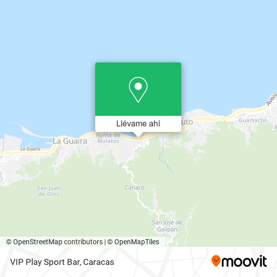 Mapa de VIP Play Sport Bar