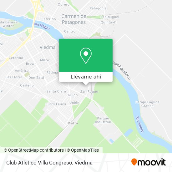 Mapa de Club Atlético Villa Congreso