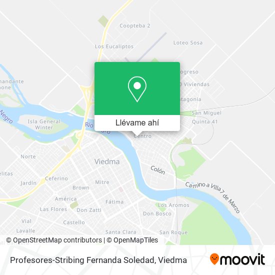 Mapa de Profesores-Stribing Fernanda Soledad
