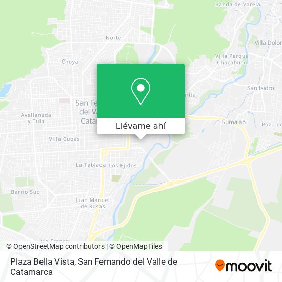 Mapa de Plaza Bella Vista