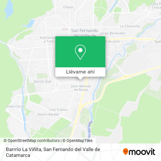 Mapa de Barrrio La Viñita
