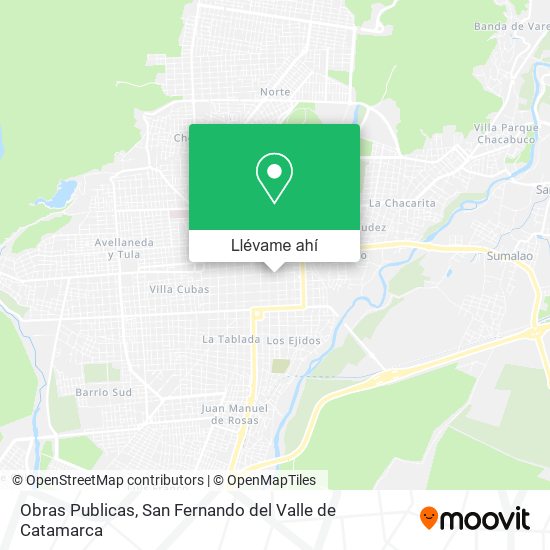 Mapa de Obras Publicas