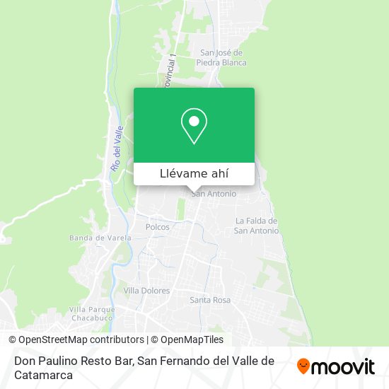 Mapa de Don Paulino Resto Bar