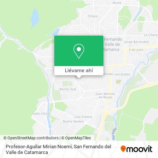 Mapa de Profesor-Aguilar Mirian Noemi