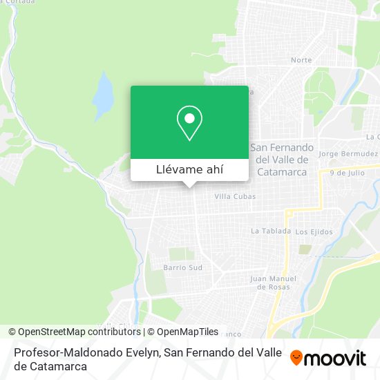 Mapa de Profesor-Maldonado Evelyn