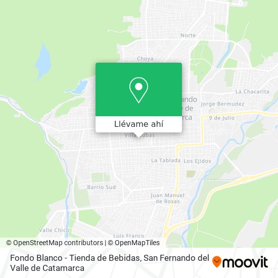 Mapa de Fondo Blanco - Tienda de Bebidas