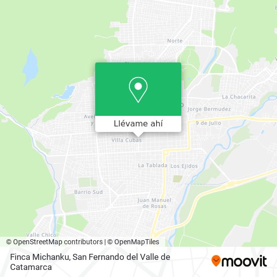 Mapa de Finca Michanku