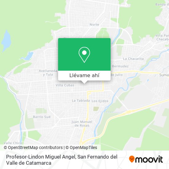 Mapa de Profesor-Lindon Miguel Angel