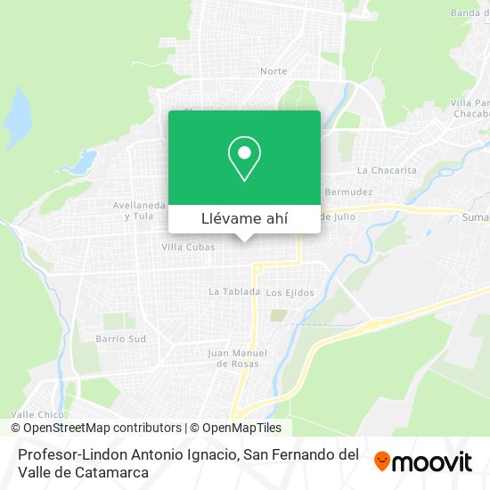 Mapa de Profesor-Lindon Antonio Ignacio