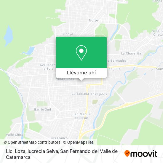 Mapa de Lic. Loza, lucrecia Selva