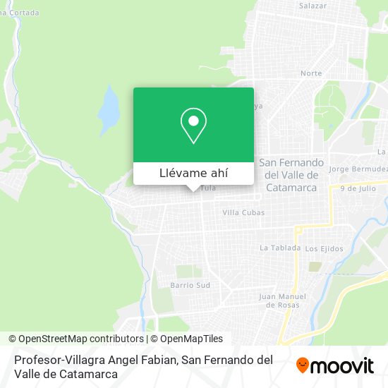 Mapa de Profesor-Villagra Angel Fabian