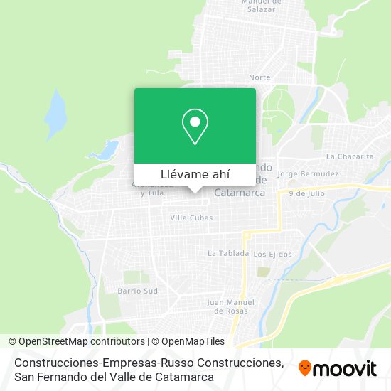 Mapa de Construcciones-Empresas-Russo Construcciones