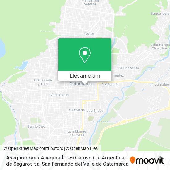 Mapa de Aseguradores-Aseguradores Caruso Cia Argentina de Seguros sa