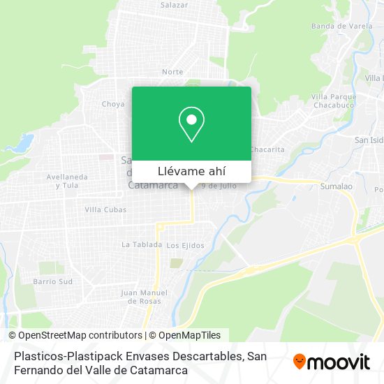 Mapa de Plasticos-Plastipack Envases Descartables