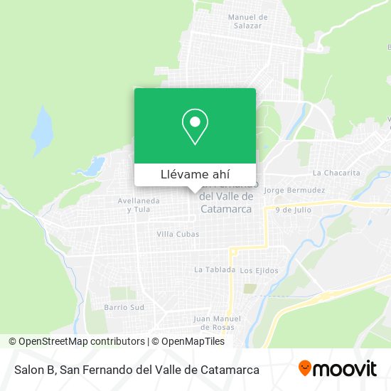 Mapa de Salon B