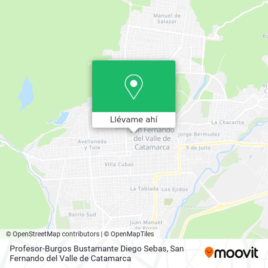 Mapa de Profesor-Burgos Bustamante Diego Sebas